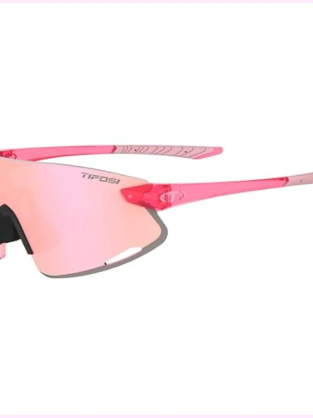 Rimless Sport Sunglasses Shield Style TR90 Frame Small-Medium for Running